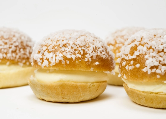 Mini tropézienne cocktail